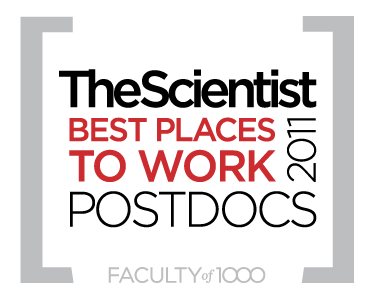 The Scientist Best Places to Work