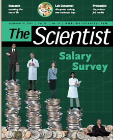The Scientist salary survey